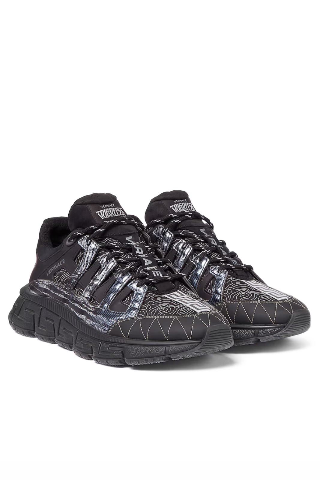 Ниски кецове Versace Odissea Full White