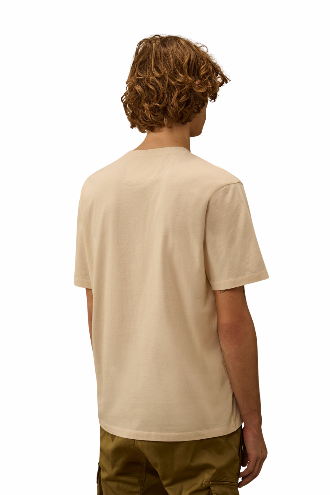 C.P Company 30/1 Jersey Short Sleeve Chest Logo T-Shirt