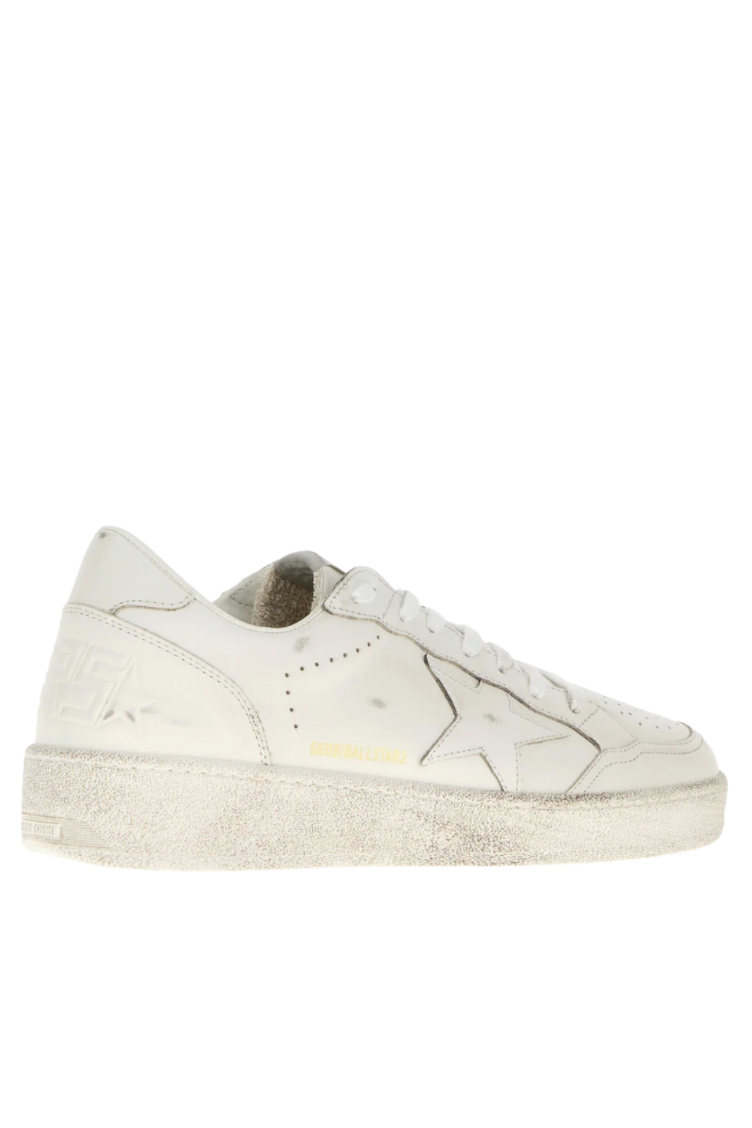 Golden Goose White leather Ball Star 2 Man sneakers