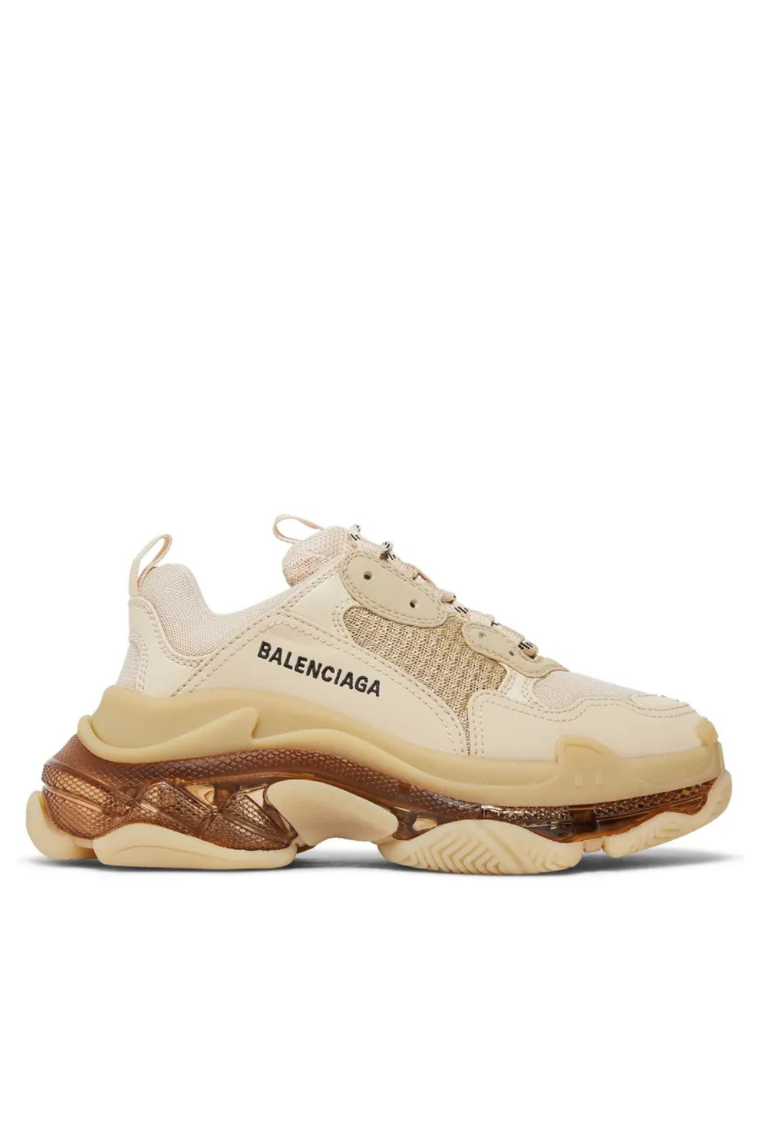 Кецове с връзки Balenciaga Triple S бели