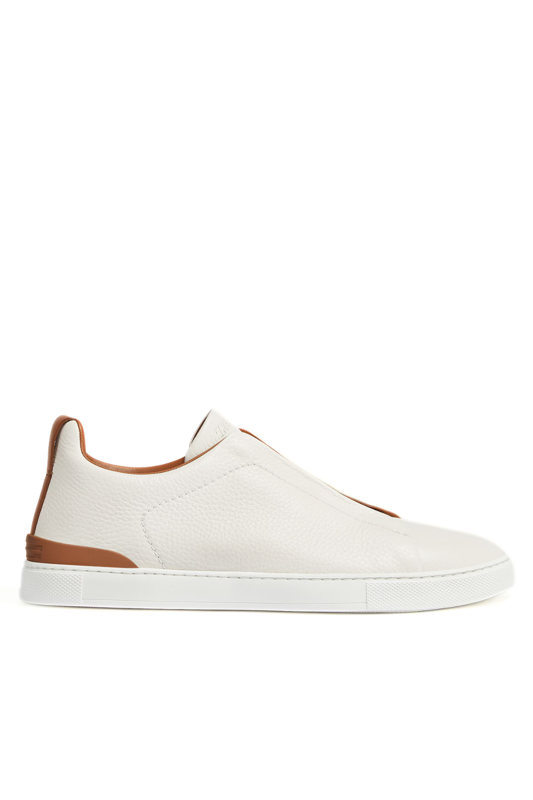 Ниски кецове Fendi Flow от бяла кожа